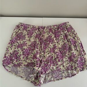 Floral Print Shorts